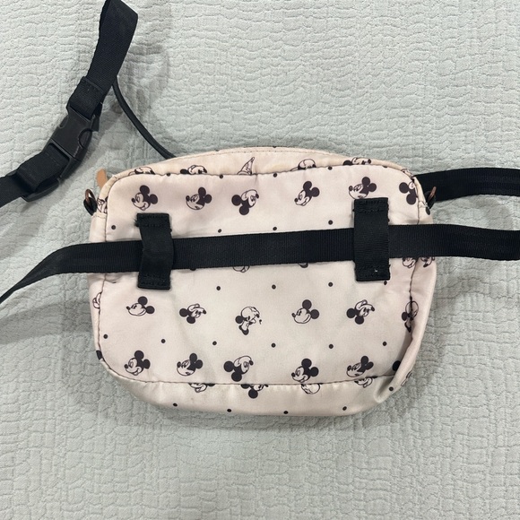 Petunia Pickle Bottom Cream and Black Fanny Pack/Crossbody Bag - Picture 5 of 8